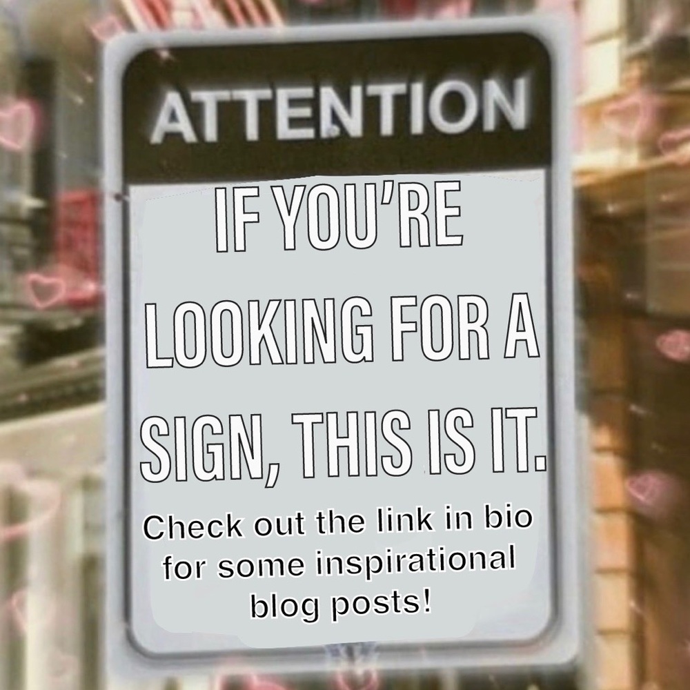THIS IS A SIGN!